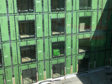 water-damaged hotel project