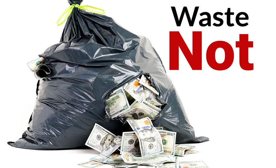 reducing waste in the restoration industry