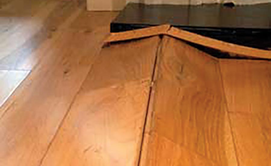 buckling floor