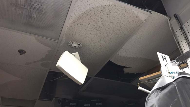 Ceiling Water