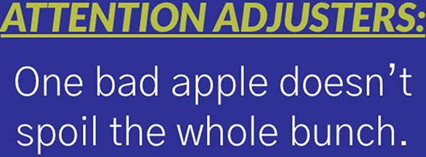 attention adjusters