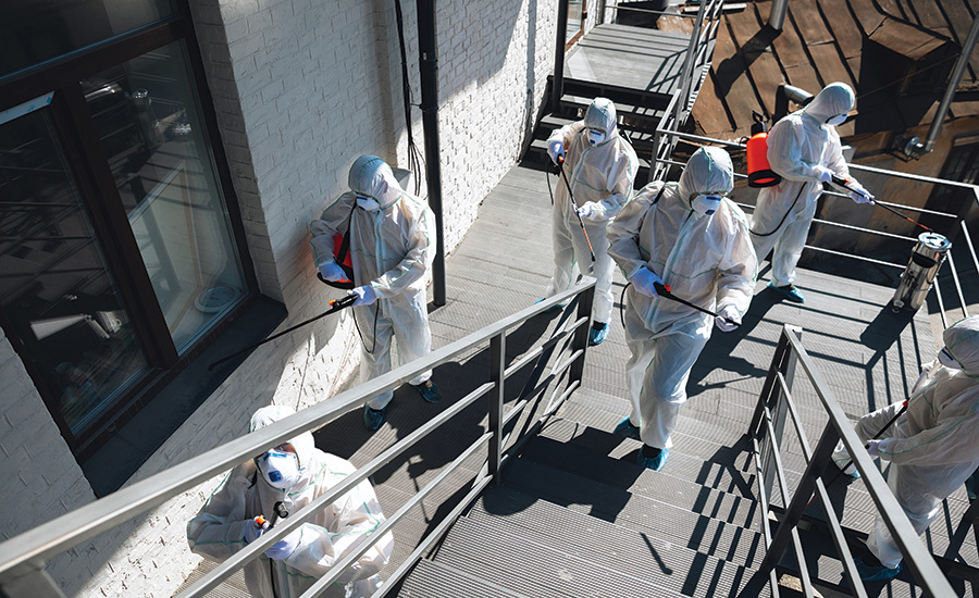 people in PPE