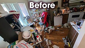 restoring a hoarder home