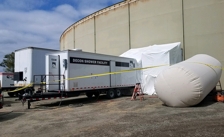decon trailer