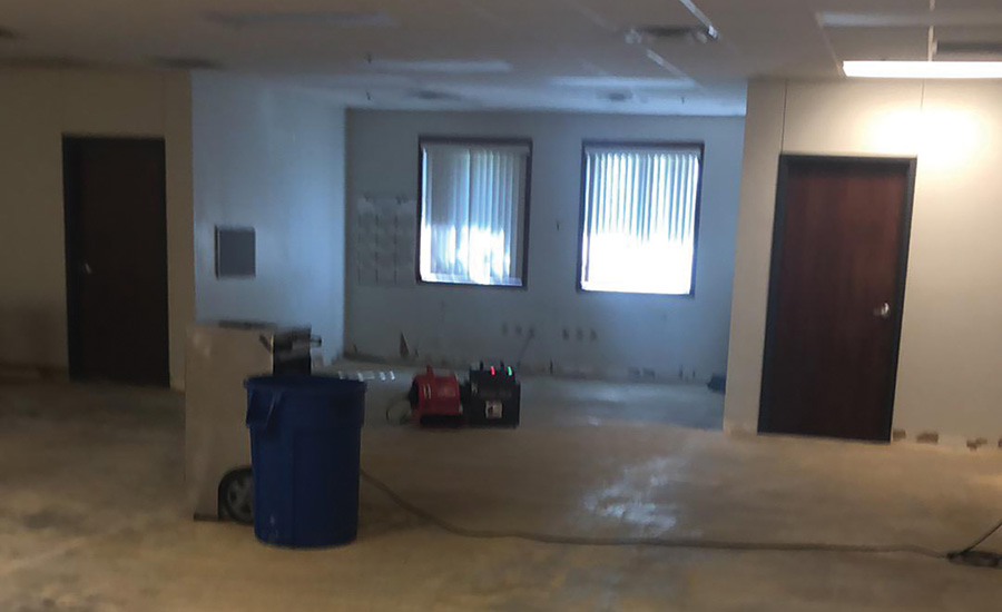 water damage restoration