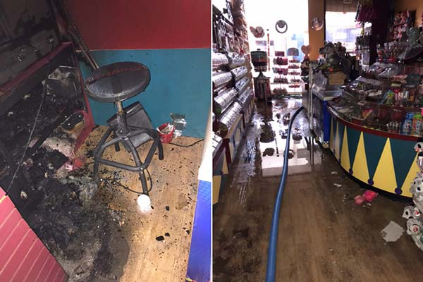 Store Fire