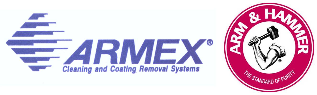 armex arm and hammer logos