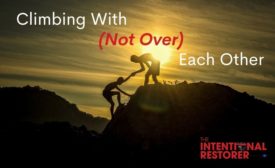 IR climbing together