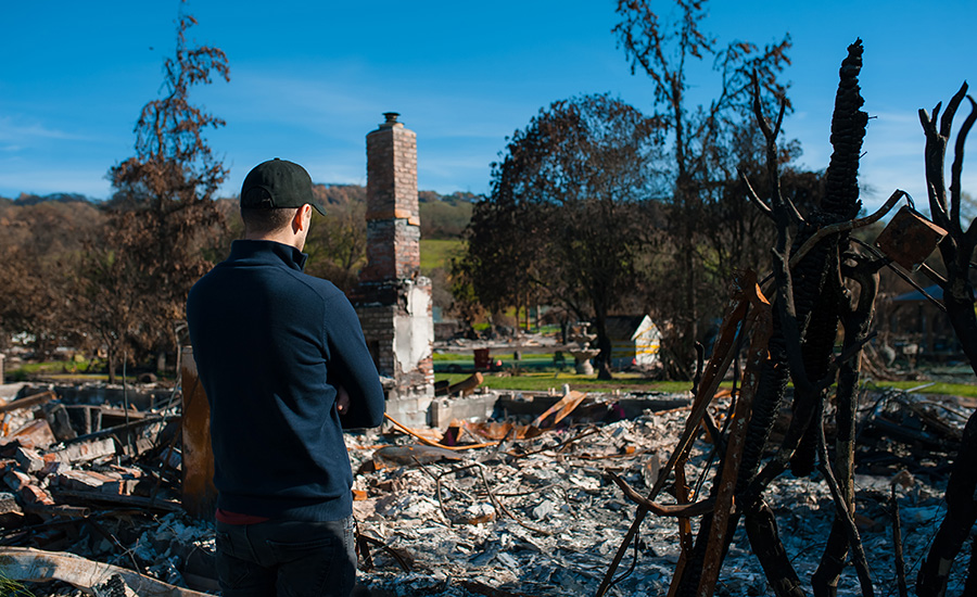 fire damage