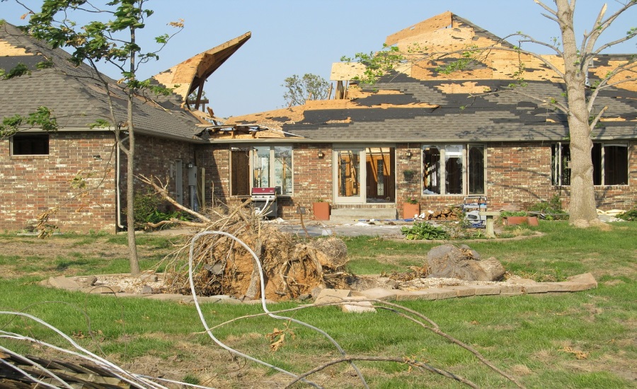 tornado damage