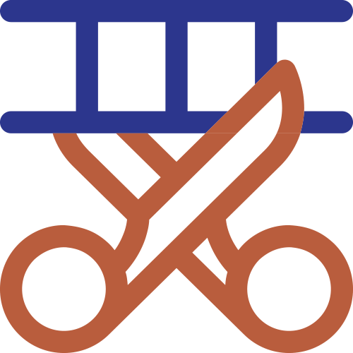 Video post-production icon.